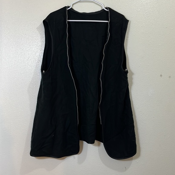 Fleet Street Vintage black/ white checked jacket with winter liner. Size 12 - Picture 10 of 11